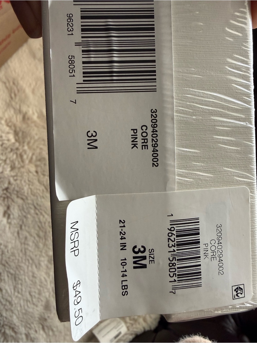 Ralph Lauren NIB Baby's First Polo Set - Pink 3 Months - Picture 3 of 4